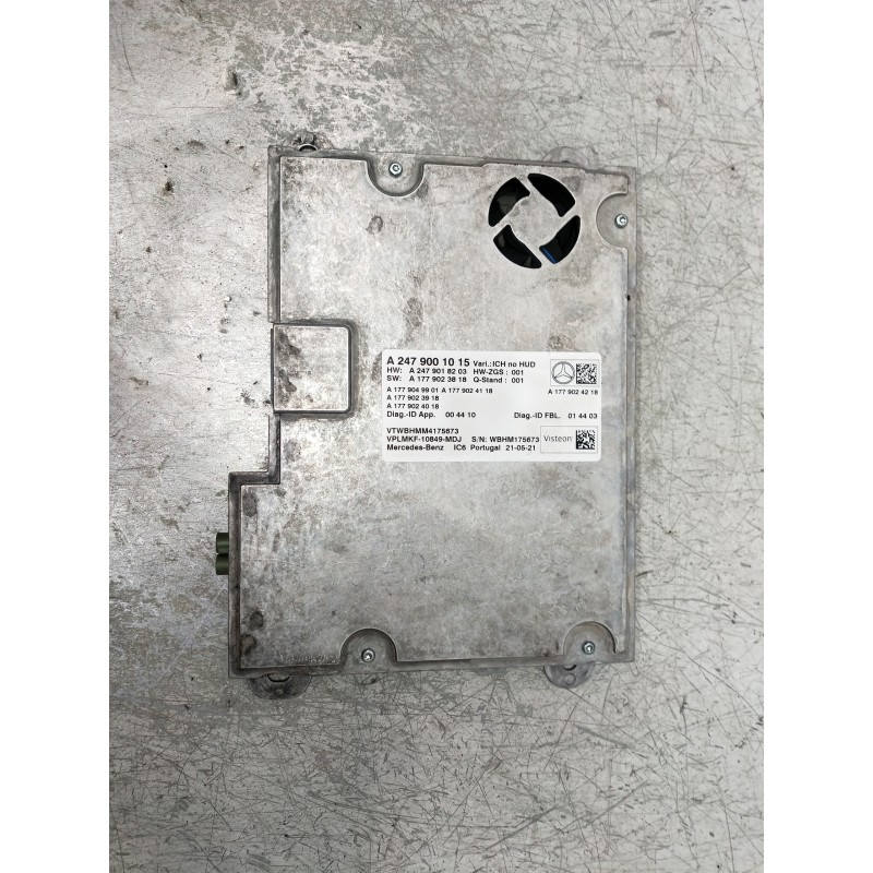 Recambio de modulo electronico para mercedes clase a (bm 177) a 200 d (177.012) referencia OEM IAM A2479001015 A1779023818 A2479