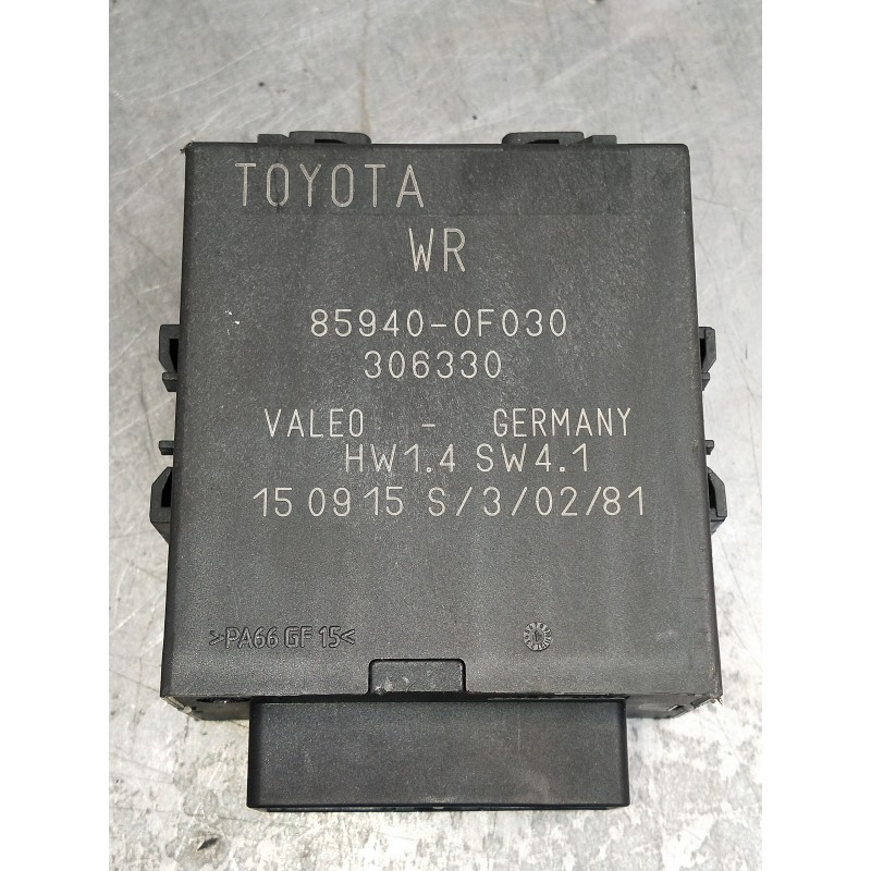 Recambio de modulo electronico para toyota avensis advance referencia OEM IAM 859400F030 306330 