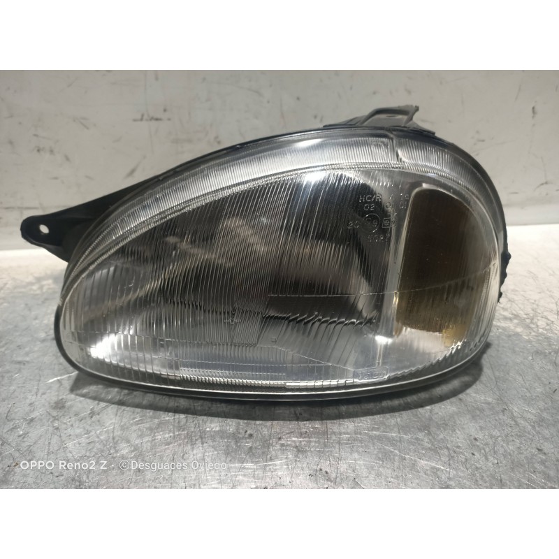 Recambio de faro izquierdo para opel corsa b eco referencia OEM IAM 90386293  