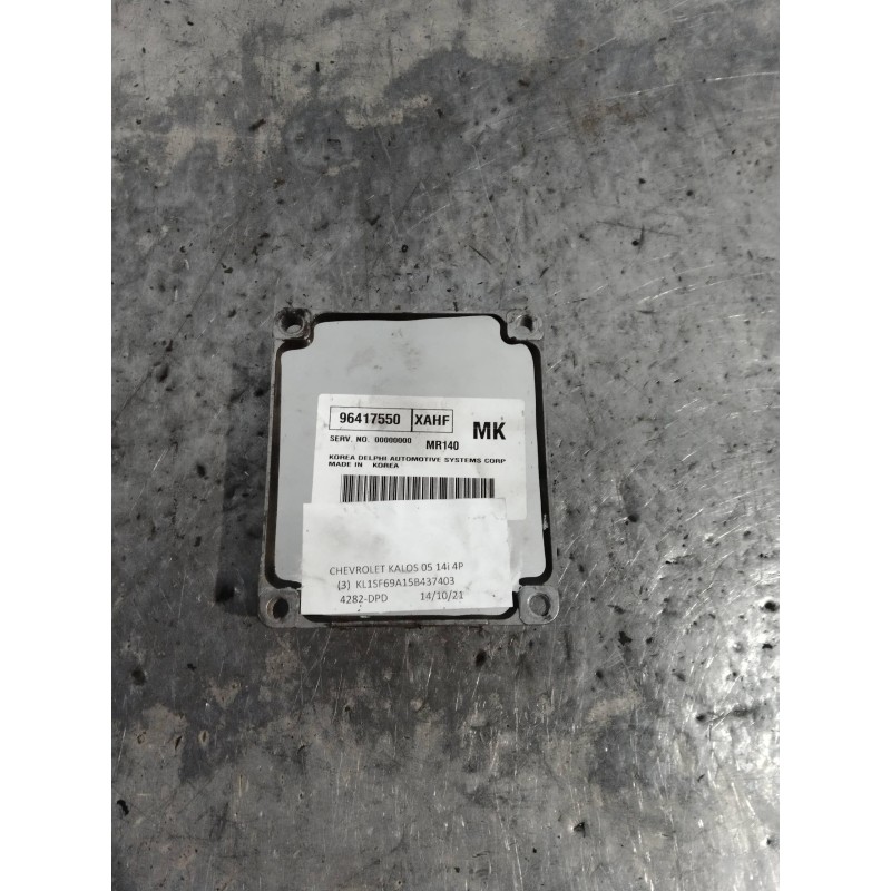 Recambio de centralita motor uce para chevrolet kalos 1.4 se referencia OEM IAM 96417550 XAHF MR140 MK