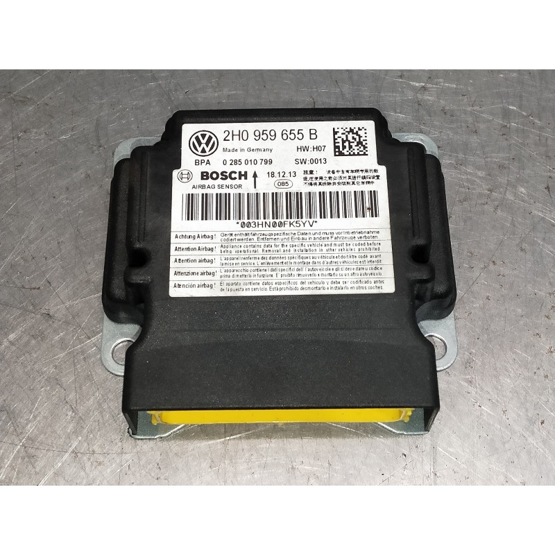 Recambio de centralita airbag para volkswagen caddy ka/kb (2c) combi bluemotion referencia OEM IAM 2H0959655B 0285010799 