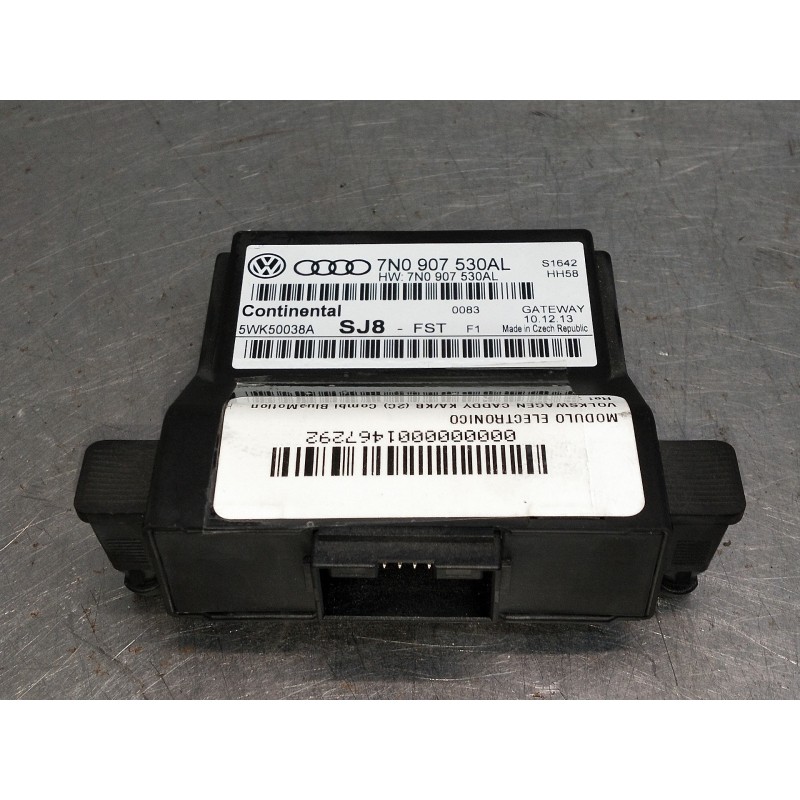 Recambio de modulo electronico para volkswagen caddy ka/kb (2c) combi bluemotion referencia OEM IAM 7N0907530AL 5WK50038A 