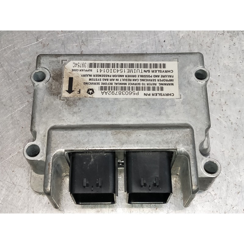 Recambio de centralita airbag para jeep gr.cherokee (wj/wg) 2.7 crd limited referencia OEM IAM P56038792AA 1543I0141 39754C