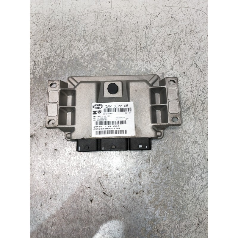 Recambio de centralita motor uce para citroen c4 berlina collection referencia OEM IAM 9653979480 SW9659099180 SW16735054