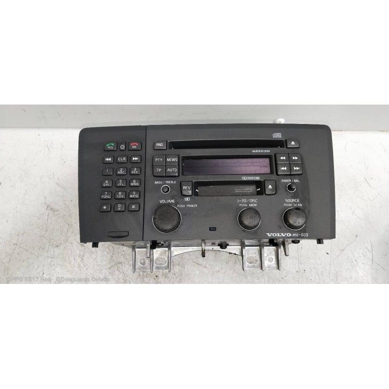 Recambio de sistema audio / radio cd para volvo s60 berlina 2.4 (125kw) referencia OEM IAM 86331661  