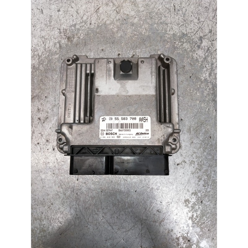 Recambio de centralita motor uce para chevrolet aveo berlina hatchback lt referencia OEM IAM 0281018383 55583708 