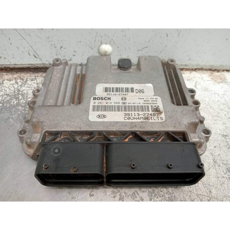 Recambio de centralita motor uce para kia carens (un) concept referencia OEM IAM 3911327487 0281014568 86050048