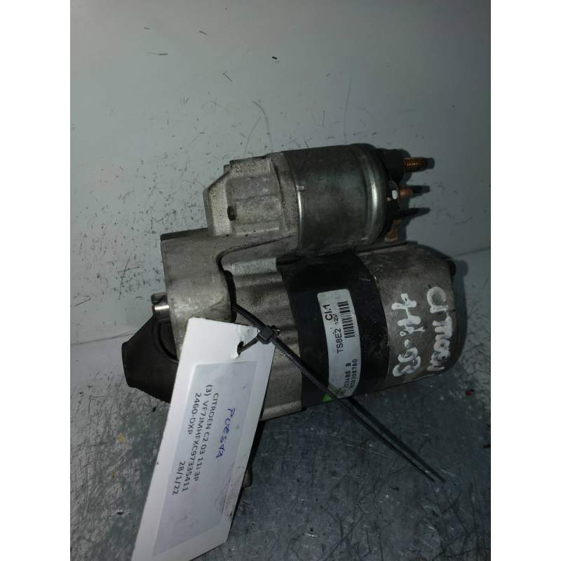 Recambio de motor arranque para citroën c2 furio referencia OEM IAM 9658308780  