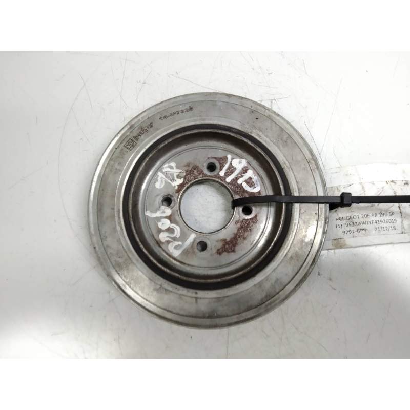 Recambio de polea cigueñal para peugeot 206 berlina xt referencia OEM IAM   