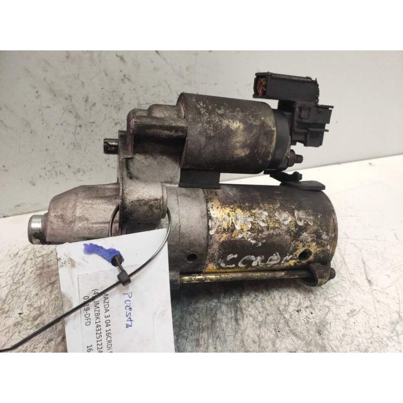 Recambio de motor arranque para mazda 3 berlina (bk) 1.6 crdt active referencia OEM IAM  MOTOCRAF 16CRDI