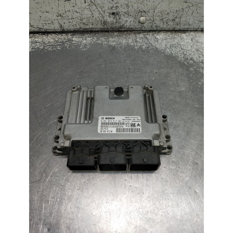 Recambio de centralita motor uce para citroen berlingo cuadro referencia OEM IAM 0281019817 9666729580 