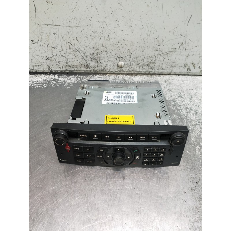 Recambio de sistema audio / radio cd para peugeot 407 coupe básico referencia OEM IAM 96645760XA 503551001307 354149010549510