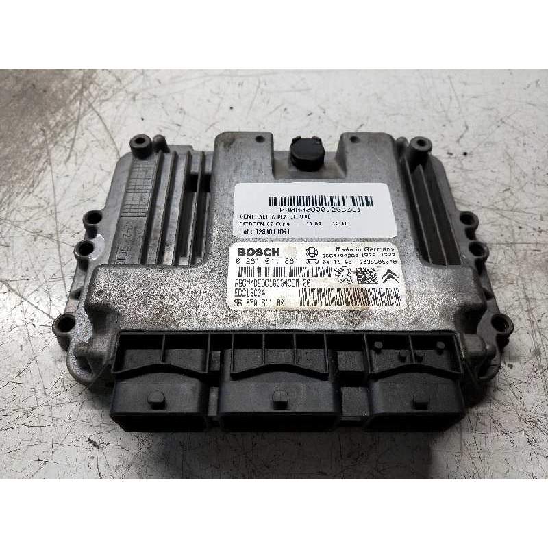 Recambio de centralita motor uce para citroën c2 furio referencia OEM IAM 0281011861 9657061180 EDC16C34
