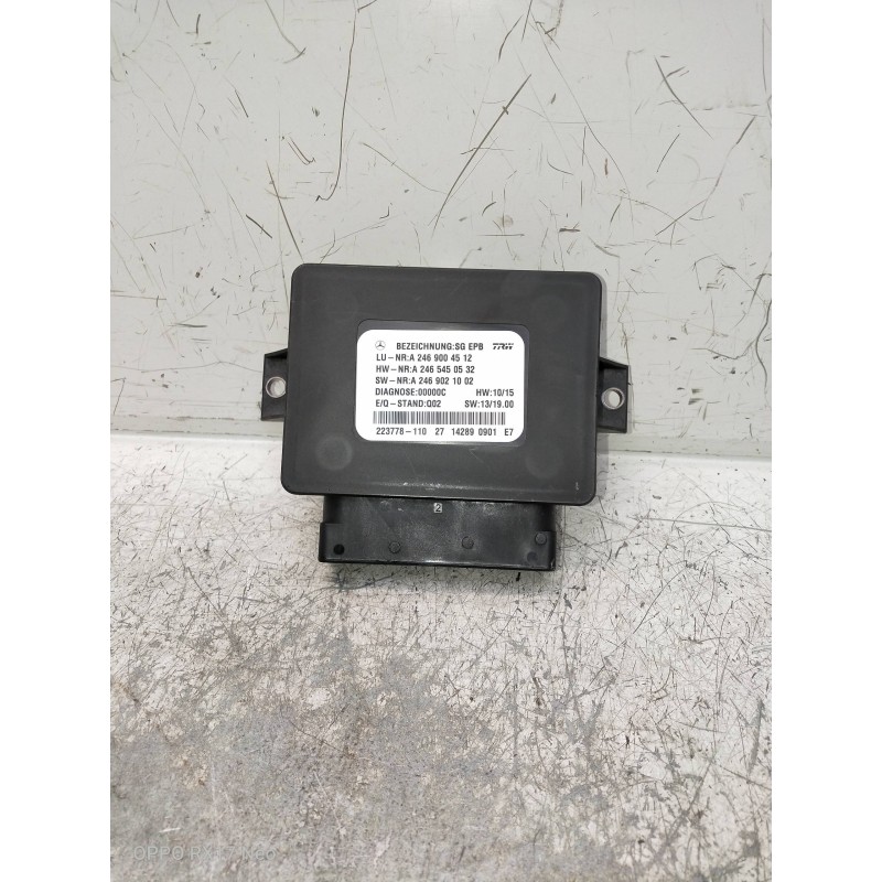 Recambio de modulo electronico para mercedes clase m (w166) referencia OEM IAM A2469004512 22377811027 A4565450532