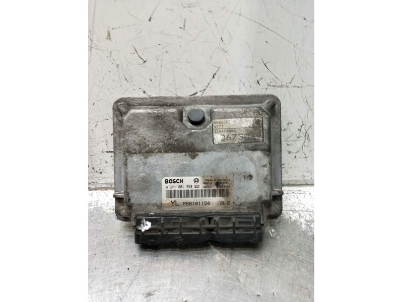 Recambio de centralita motor uce para mg zr 2.0 td referencia OEM IAM 0281001956 MSB101150 28SA4306 2001
