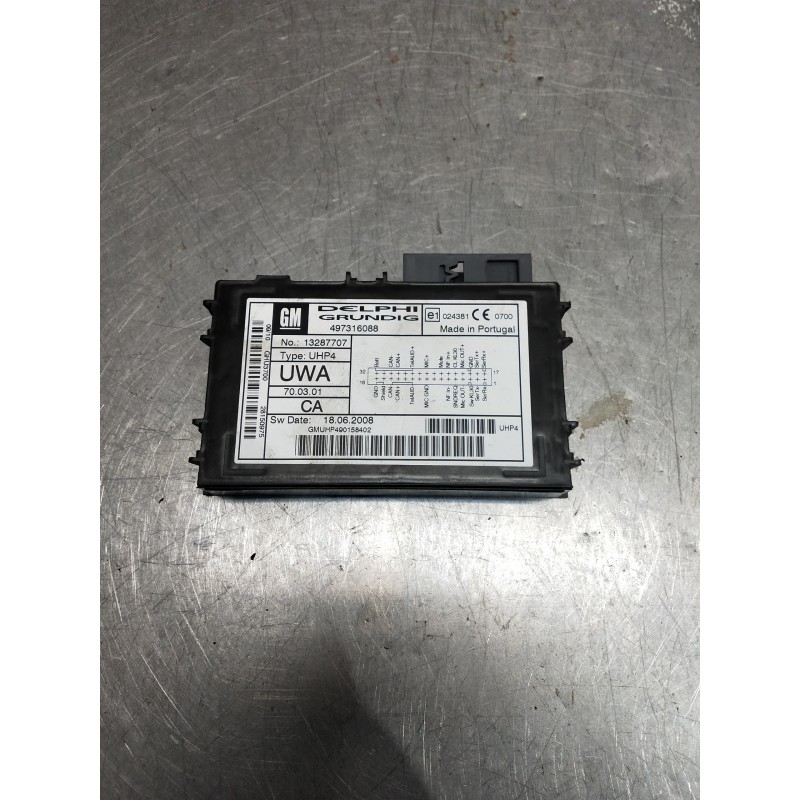 Recambio de modulo electronico para opel corsa d cosmo referencia OEM IAM 497316088  