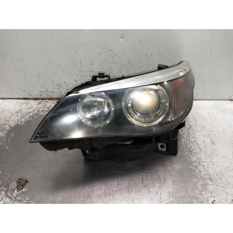 Recambio de faro izquierdo para bmw serie 5 berlina (e60) referencia OEM IAM 5DV00900000 PATILLA ROTA XENON