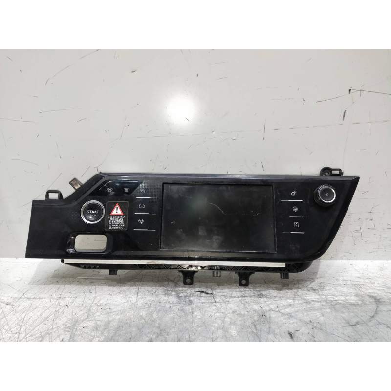 Recambio de pantalla multifuncion para citroën c4 picasso referencia OEM IAM 9812720580 83338101072947 2013