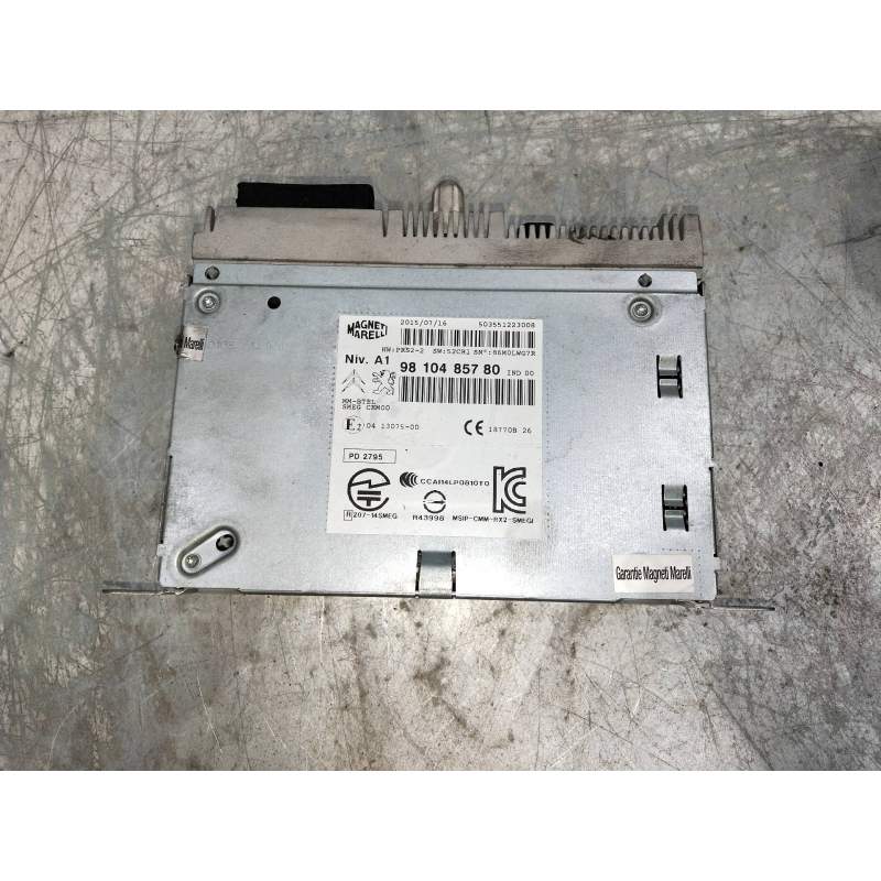 Recambio de sistema audio / radio cd para citroën c4 picasso referencia OEM IAM 9810485780  