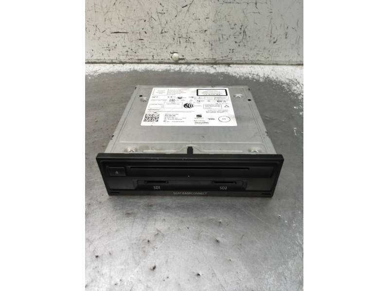 Recambio de sistema audio / radio cd para seat leon (5f1) 1.6 tdi referencia OEM IAM 5QA035846  2012