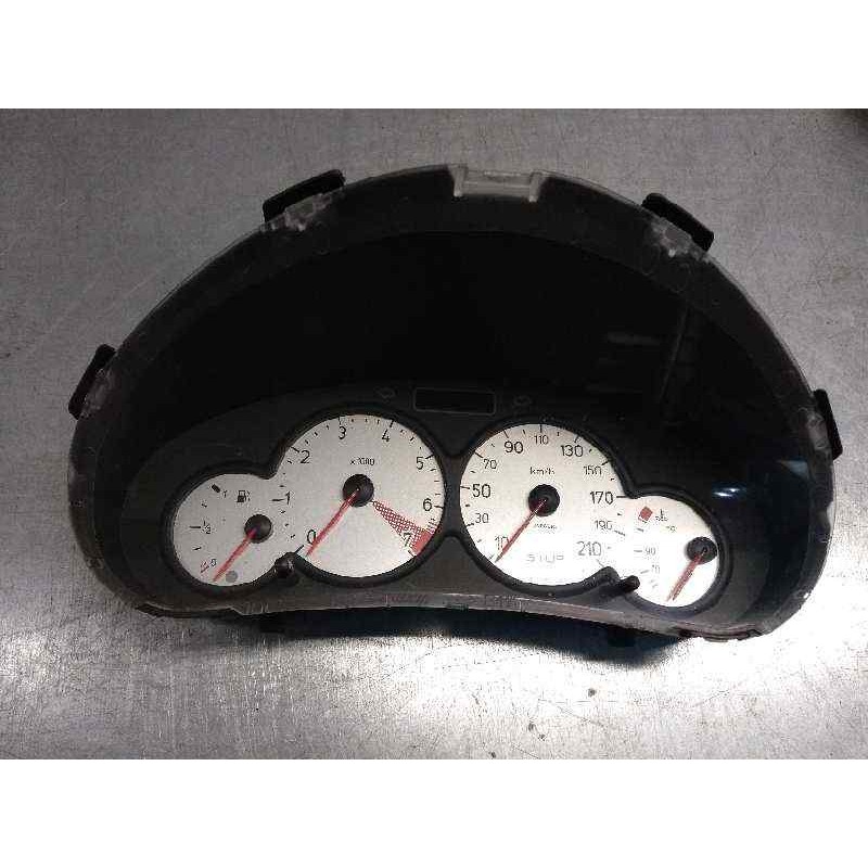 Recambio de cuadro instrumentos para peugeot 206 berlina x-line referencia OEM IAM 9656696380  