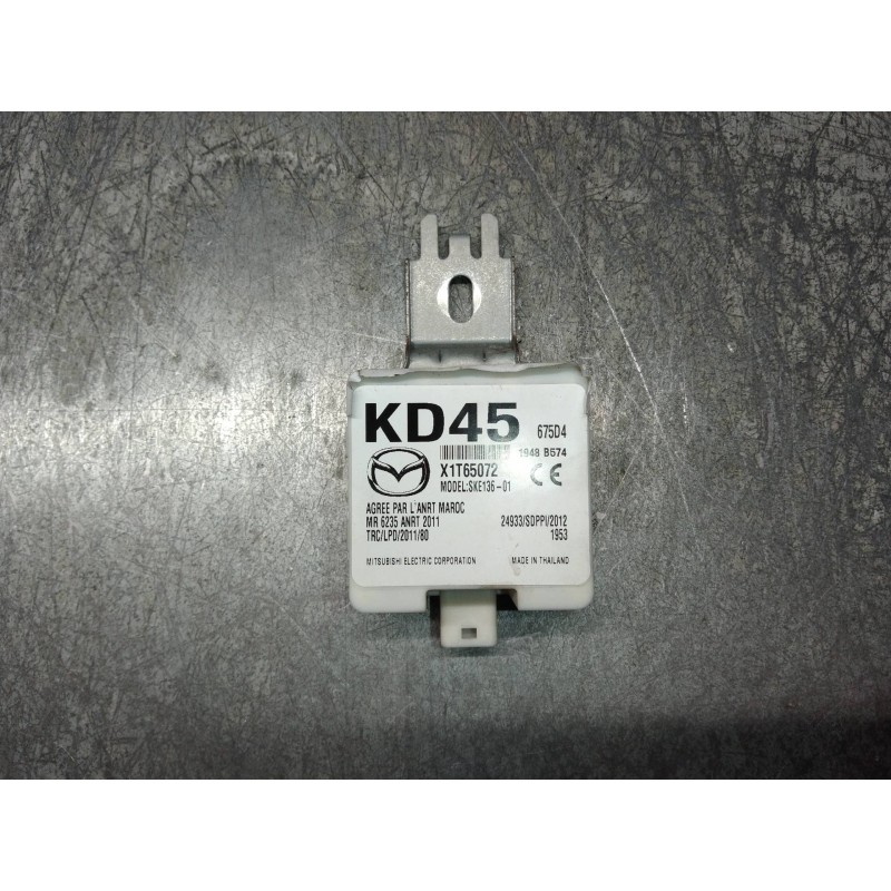 Recambio de modulo electronico para mazda cx-5 2.2 turbodiesel cat referencia OEM IAM KD45675D4 X1T65072 SKE13601