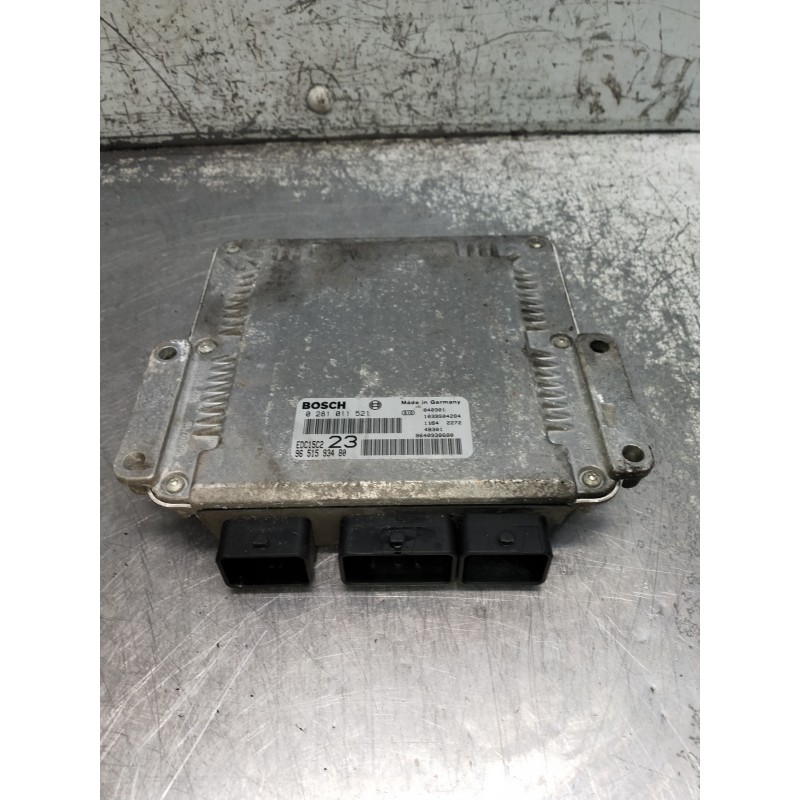 Recambio de centralita motor uce para citroen xsara picasso referencia OEM IAM 0281011521  9651593480