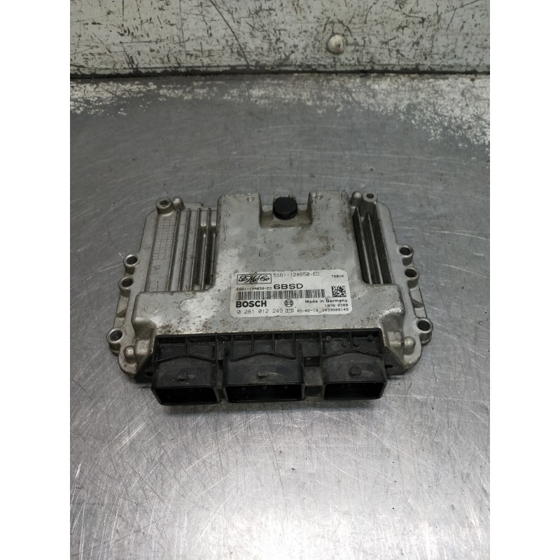 Recambio de centralita motor uce para ford fusion (cbk) referencia OEM IAM 0281012249 1039S09149 5S6112A650ED