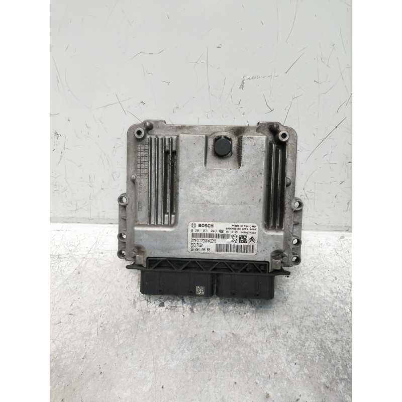 Recambio de centralita motor uce para peugeot 2008 (--.2013) referencia OEM IAM 0281031043 9809478580 9806460480 EDC17C60