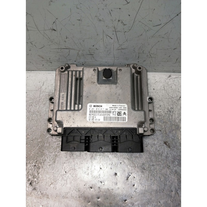 Recambio de centralita motor uce para citroen berlingo cuadro referencia OEM IAM 0281019817 9805947380 9666729580