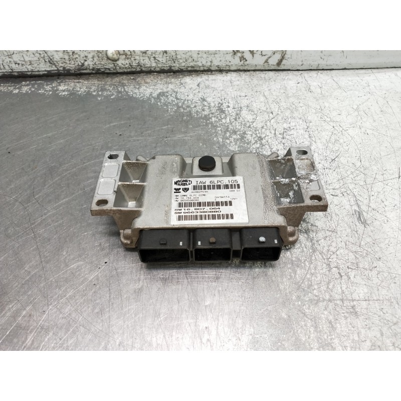 Recambio de centralita motor uce para peugeot 207 x-line referencia OEM IAM IAW6PC105 16807064 9663380880