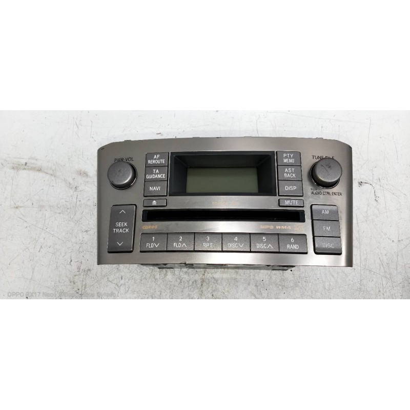 Recambio de sistema audio / radio cd para toyota avensis wagon (t25) 2.2 d-4d executive referencia OEM IAM 8612005120 CQTS6671G 