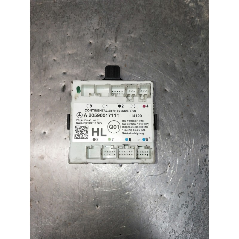 Recambio de modulo electronico para mercedes clase c (w205) lim. referencia OEM IAM A2059001711 A2059010407 A2229021008 28415923