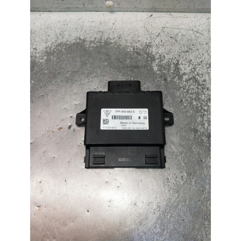 Recambio de modulo electronico para porsche cayenne (typ 92aa) diesel referencia OEM IAM 7PP959663E 111001912 