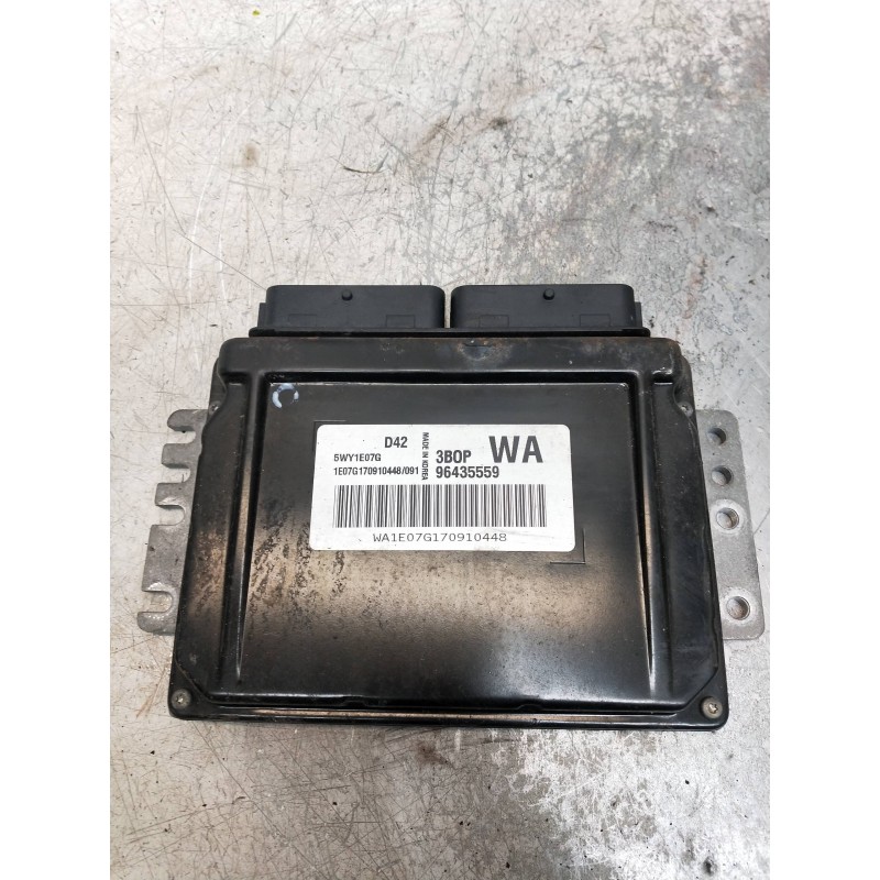 Recambio de centralita motor uce para chevrolet kalos referencia OEM IAM 96435559 5WY1E07G WA