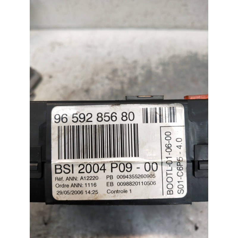 Recambio de caja reles / fusibles para citroen c4 coupe referencia OEM IAM 9659285680  