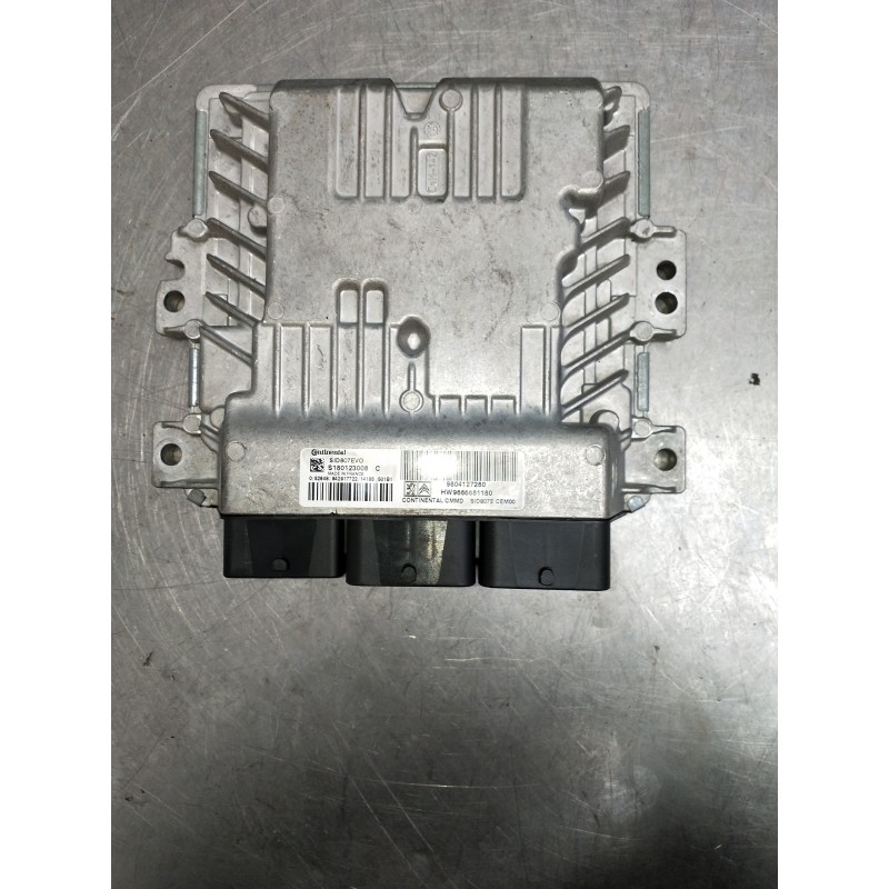 Recambio de centralita motor uce para peugeot 5008 referencia OEM IAM 9804127280 9666681180 SID807E S180123008