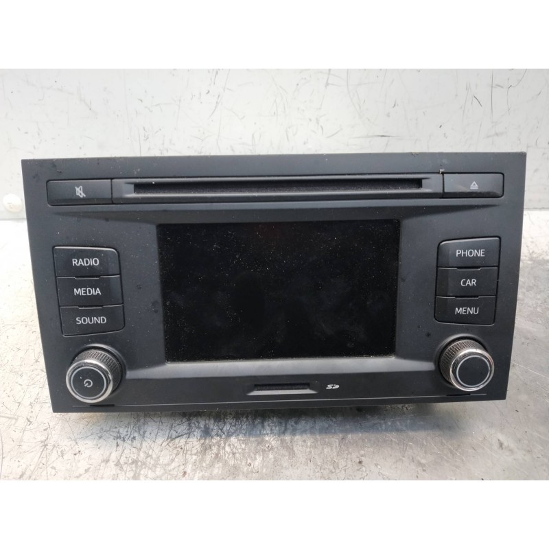 Recambio de sistema audio / radio cd para seat leon (5f1) referencia OEM IAM 5F0035869A  