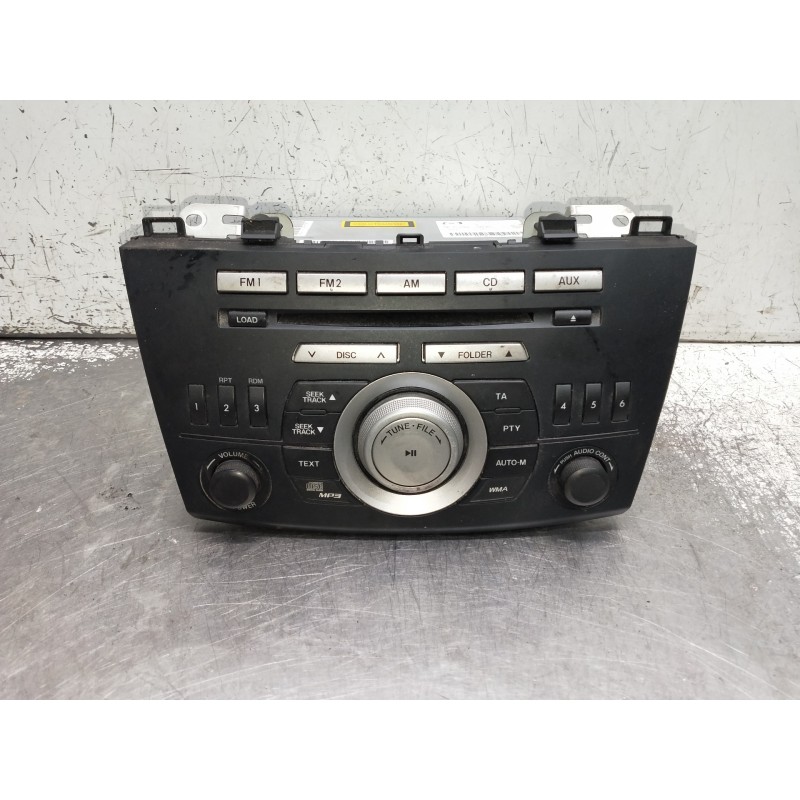 Recambio de sistema audio / radio cd para mazda 3 lim. (bl) referencia OEM IAM 14799928 BDA466AR0B 09F1B3733385