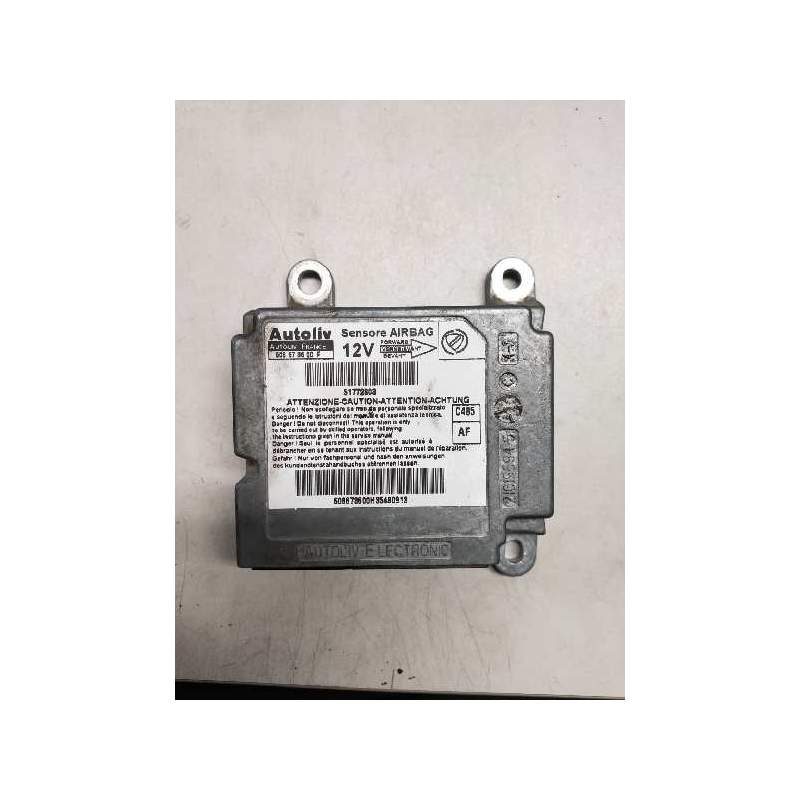 Recambio de centralita airbag para fiat doblo cargo (223) 1.3 jtd referencia OEM IAM 608673600F 51772803 C485