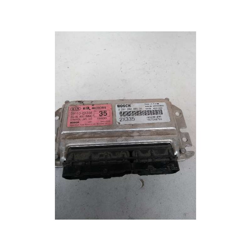 Recambio de centralita motor uce para kia shuma ii 1.6 cat referencia OEM IAM 0261208504 1038301096 2X335