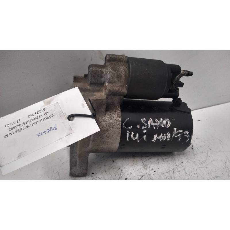Recambio de motor arranque para citroën saxo 1.4 sx referencia OEM IAM 0001112041 1005821815 BOSCH