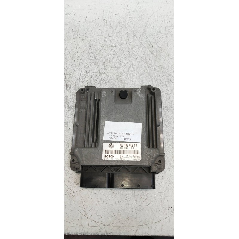 Recambio de centralita motor uce para volkswagen touran (1t1) 1.9 tdi referencia OEM IAM 0281011945 03G906016CD 