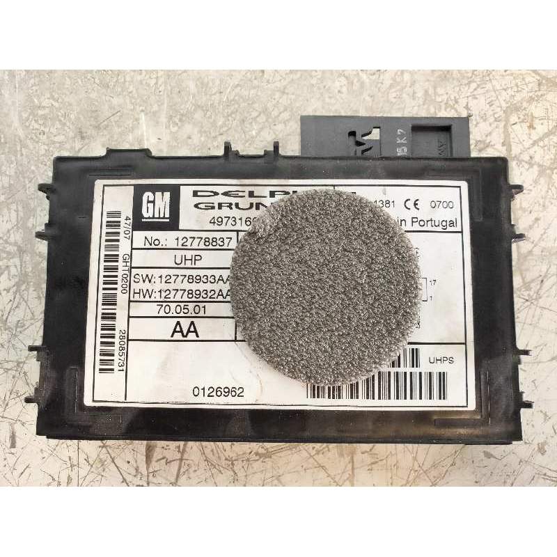 Recambio de modulo electronico para saab 9-3 sport sedán aero referencia OEM IAM 12778837 497316088 