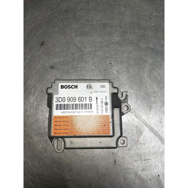 Recambio de centralita airbag para volkswagen touareg (7la) referencia OEM IAM 0285001472 3DO909601B 