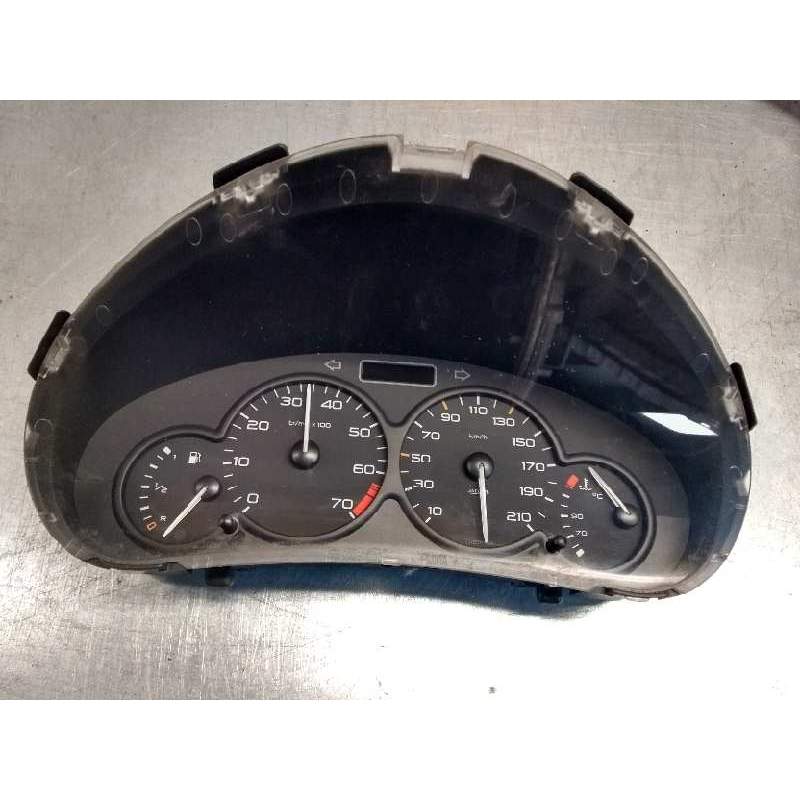 Recambio de cuadro instrumentos para peugeot 206 berlina xr referencia OEM IAM 9645096180  
