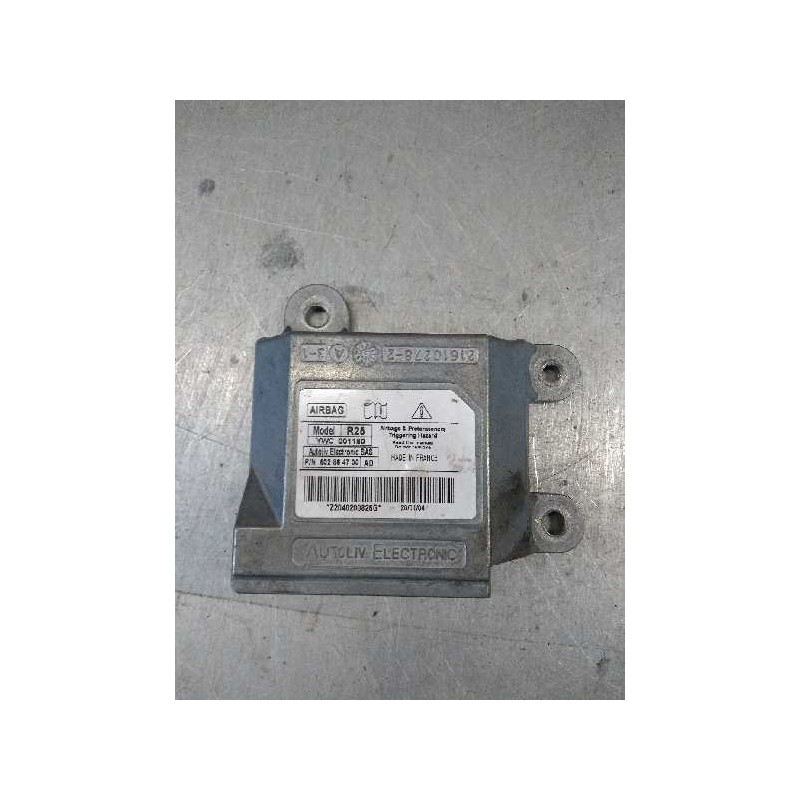 Recambio de centralita airbag para mg rover mg zr 105 referencia OEM IAM 602864700 YWC001180 R25