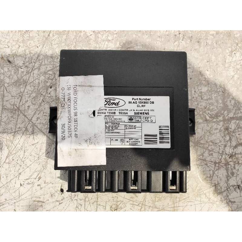 Recambio de modulo electronico para ford focus berlina (cak) ambiente referencia OEM IAM 5WK47230B 98AG15K600DB 
