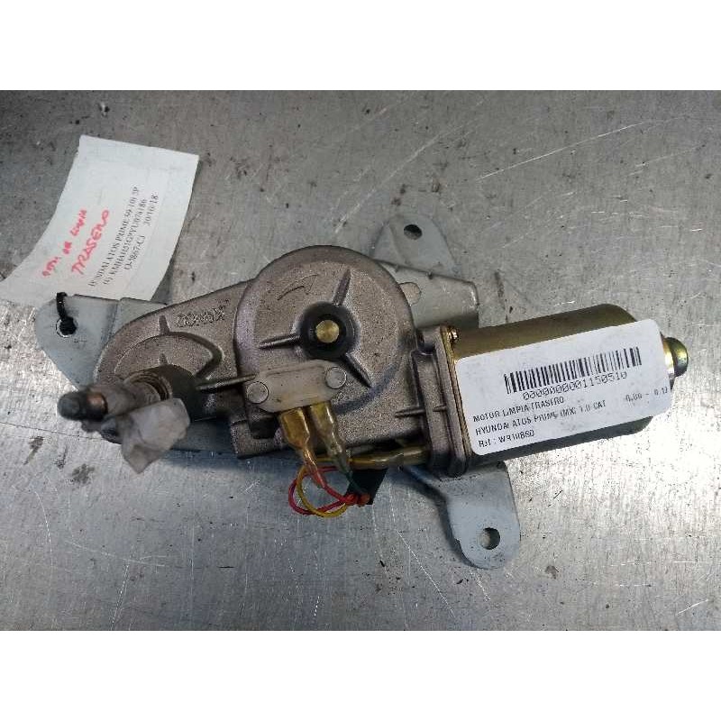 Recambio de motor limpia trasero para hyundai atos prime (mx) 1.0 cat referencia OEM IAM WR108SD 9870005000 