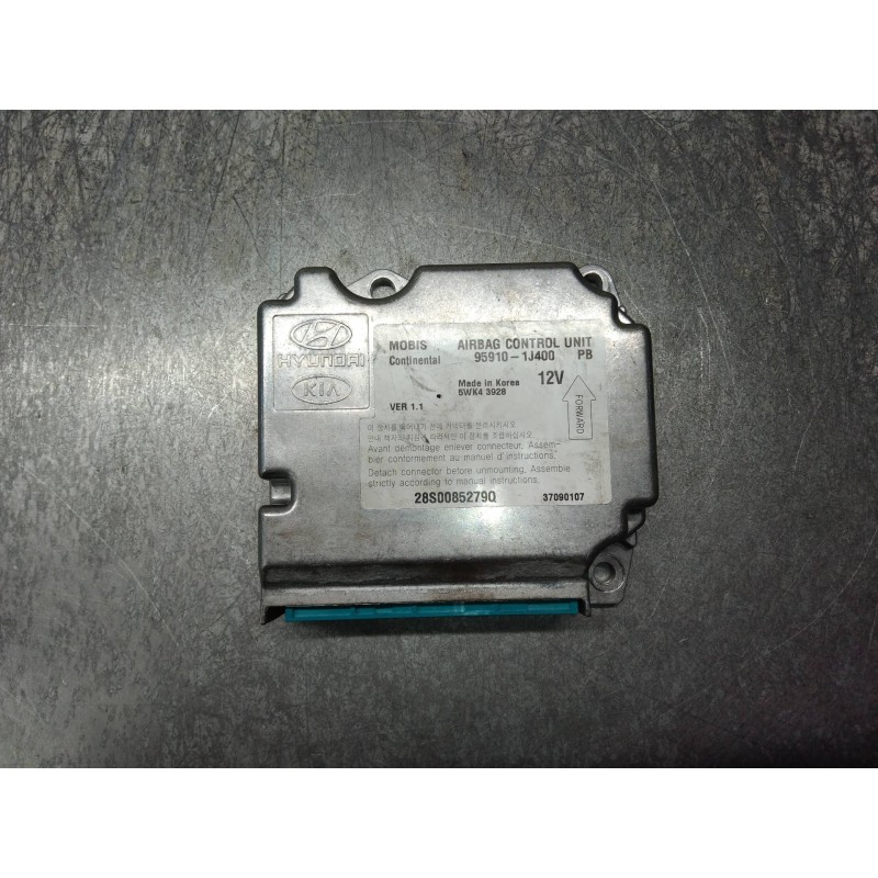 Recambio de centralita airbag para hyundai i20 classic referencia OEM IAM 5WK43928 959101J400 